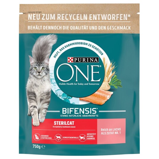 Purina One Adult Laks & Fullkorn 750 G