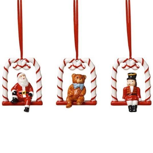Villeroy & Boch - Nostalgic Ornament swing sett 3 stk