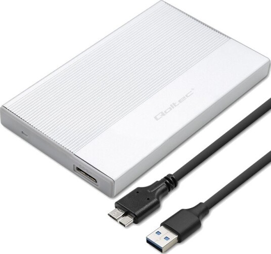 Qoltec SSD Kabinett 2.5" SATA til USB 3.0 2TB