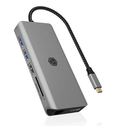 ICY BOX IB-DK4061-CPD - docking station - USB-C 3.2 Gen 1 - 2 x HDMI - 1GbE ICY BOX IB-DK4061-CPD - docking station - USB-C 3.2 Gen 1 - 2 x HDMI - 1GbE