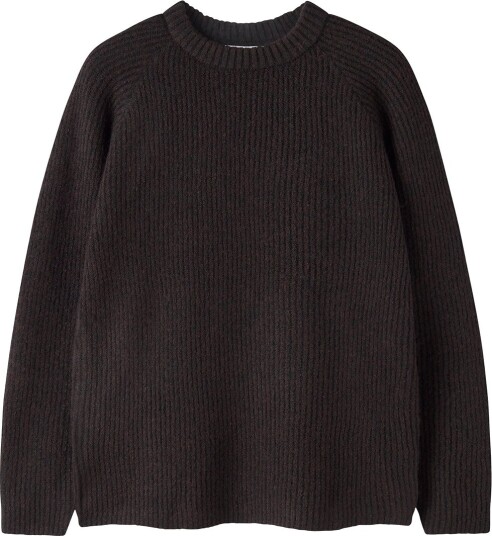 Name It Genser - Strikk - NkmRosla - Chocolate Plum - Name It - 6 år (116) - Genser Brun Svart