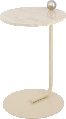 AYTM CASTELLUM Sidebord Lys Sand/travertin AYTM CASTELLUM Sidebord Lys Sand/travertin