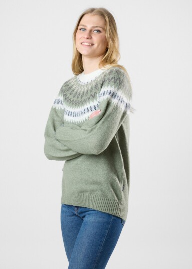 Seaside Long Island Wool Sweater Ii W Seaweed Green 42 Strikket Seaside Long Island Wool Sweater Ii W Seaweed Green 42 Strikket
