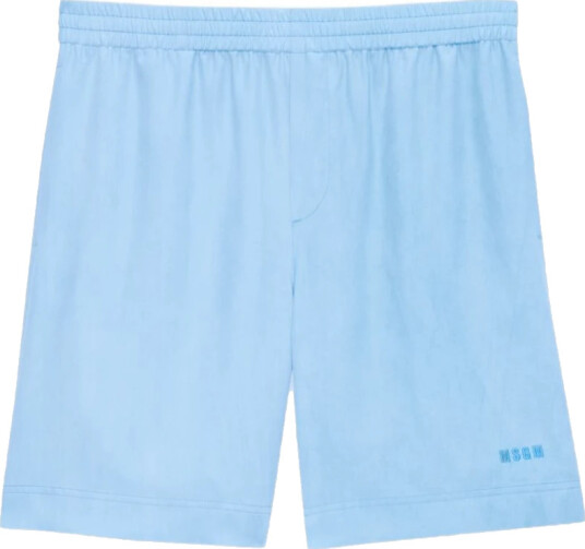 Msgm Herre Shorts Blå L,