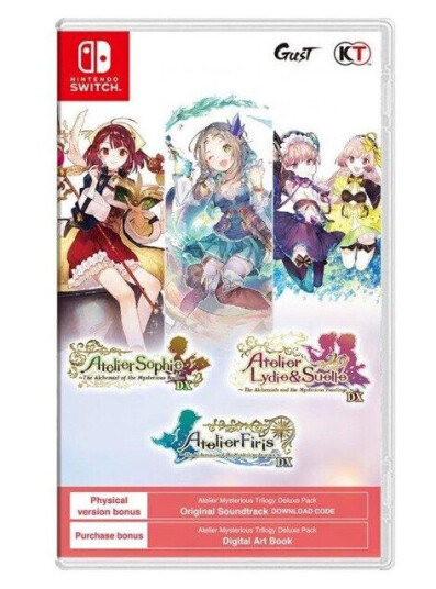 Atelier Mysterious Trilogy Deluxe Pack (Switch)