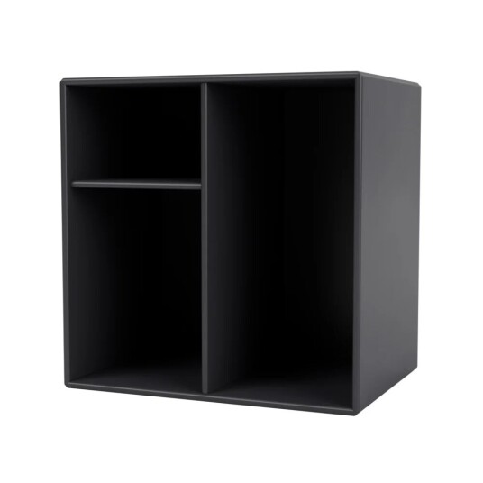 Montana Mini 1202 hyllemodul Anthracite 04, med hyller Montana Mini 1202 hyllemodul Anthracite 04, med hyller