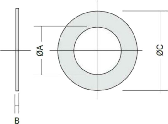 Rosett Kaminexperten Svart 120
