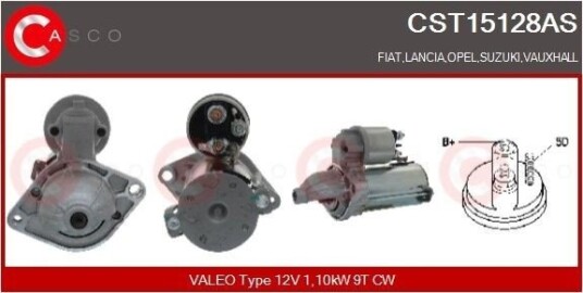 CASCO CST15128AS Starter