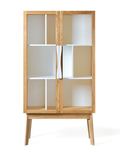 Woodman - Avon - Vitrineskap - Lyst tre Unoliving