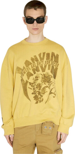 Lanvin Herre Gensere & Hettegensere Gul L,