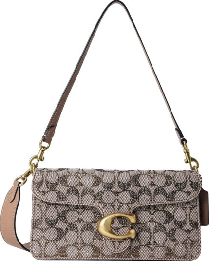 Coach Dame Vesker Beige ONE SIZE,