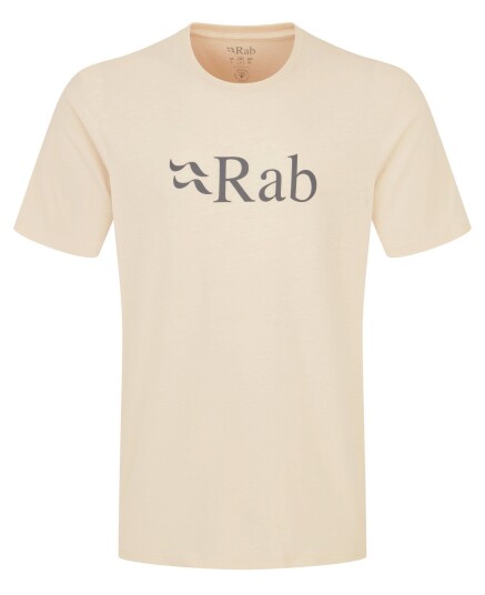 Rab Stance Logo Tee Ecru Ecru XL