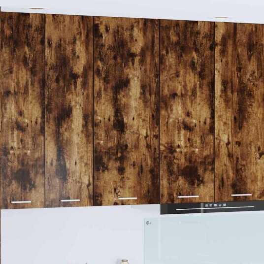  Hengende skap Riga Røkt eik 40 x 31 x 100 cm Konstruert tre