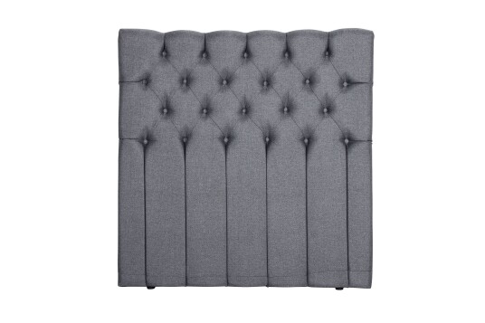 Venture Design Särna sengegavl Mørkegrå 120 x 125 cm Grå