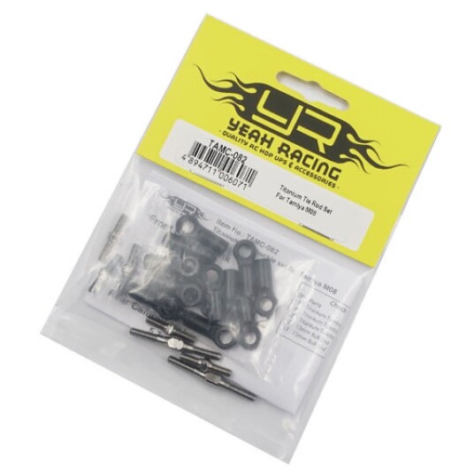Yeah Racing TAMC-082 Titanium Tie Rod Turnbuckle Set For Tamiya
