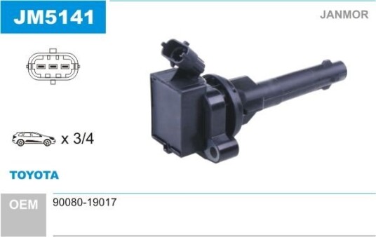 Tennspole coil JANMOR JM5141