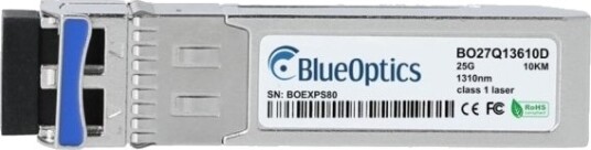 Blueoptics N-Sfp28-Lr-Bo Fiber Optisk 25000 Mbit/S Sfp28 Lc 10000 M 1310 Nm Blueoptics N-Sfp28-Lr-Bo Fiber Optisk 25000 Mbit/S Sfp28 Lc 10000 M 1310 Nm