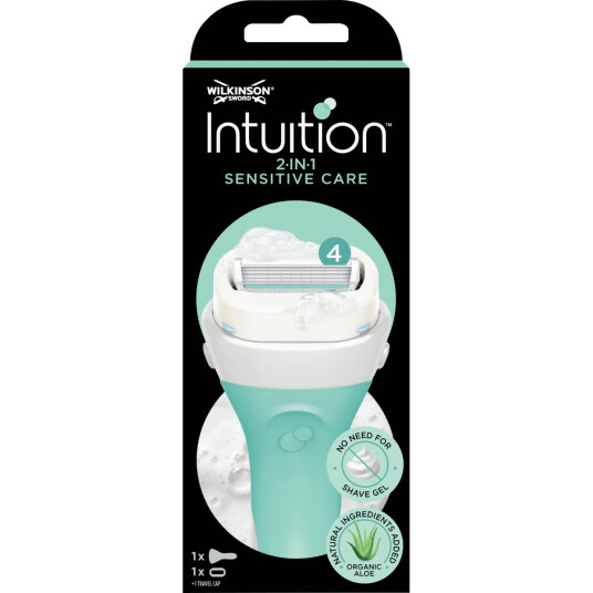 Wilkinson Sword Razor Woman Intuition 2-i-1 SENSITIVE Care Wilkinson Sword Razor Woman Intuition 2-i-1 SENSITIVE Care