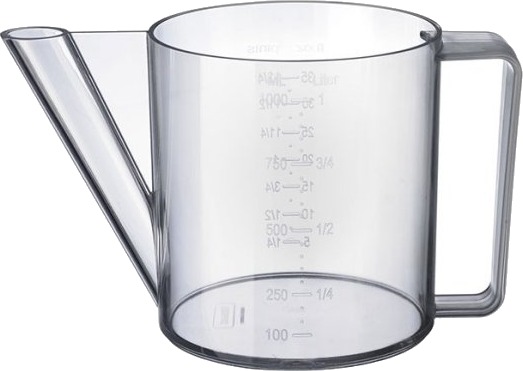 Westmark 30712260 1000 Ml Plast Gjennomsiktig Tyskland Boks 207 Mm
