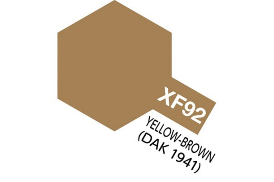 Tamiya 81792 XF-92 ACRYLIC MINI YELLOW BROWN DAK 1941