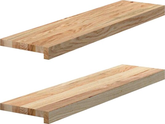 Vinduskarmer 2 stk Ubehandlet 80x20x2cm Heltre Eik Vinduskarmer 2 stk Ubehandlet 80x20x2cm Heltre Eik