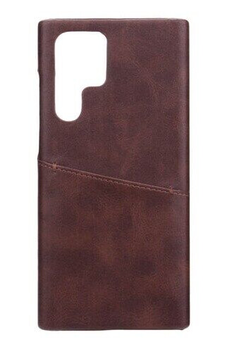Onsala Mobildeksel med Kortholder for Samsung S22 Ultra - Brun