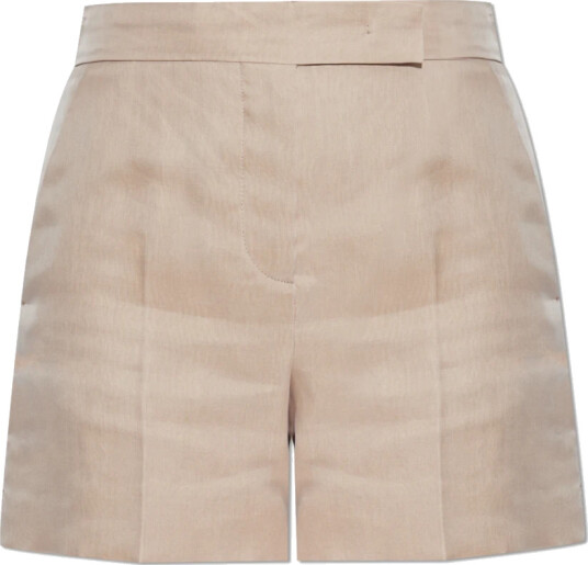 Max Mara Dame Shorts Beige S,