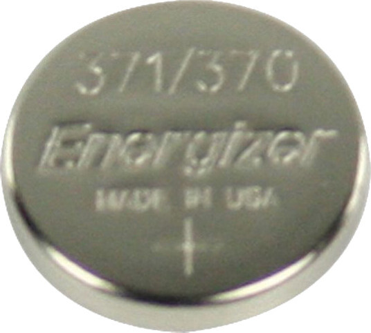 Energizer 371 Silver-Oksid Knappcellebatteri 1,55 V Energizer 371 Silver-Oksid Knappcellebatteri 1,55 V
