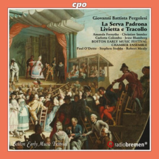 La Serva Padrona Livietta E Tracollo  CD