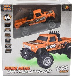 ZapToys Terrengbil I Metall Oransje