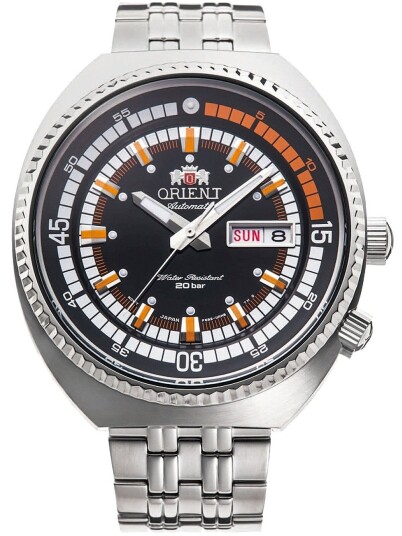 Orient Herreklokke RA AA0E05B19B Sports Sort/Stål Ø44 mm