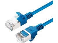 Microconnect V-FTP6A02B-SLIM, 2 m, Cat6a, U/FTP (STP), RJ-45, RJ-45