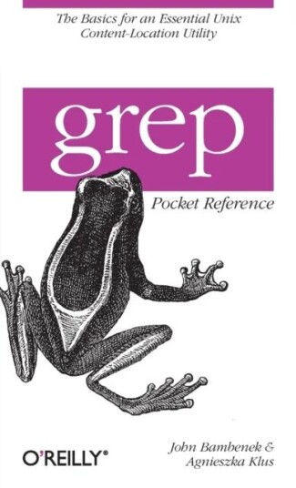 Grep Pocket Reference Av John Bambenek