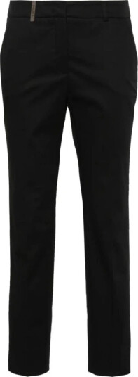 Peserico Dame Bukser Svart 2XL,