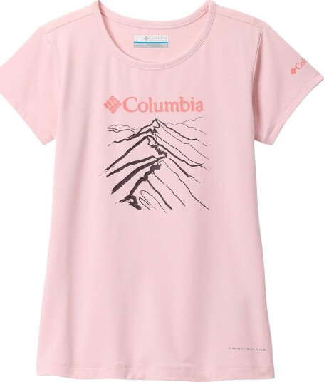 Columbia T skjorte Tech Trail™ Satin Rosa Heather Columbia 8 år 128 T skjorte