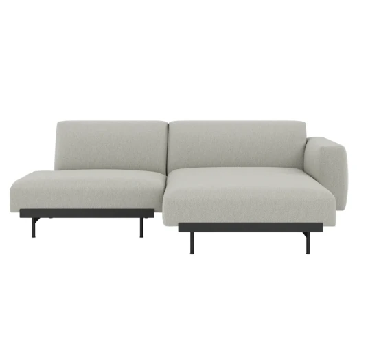 Muuto In Situ 2 seters modulsofa   Konfig 7   Ocean80/Svart