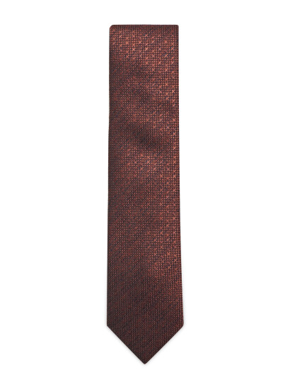 Lindbergh Black Structured Linen Blend Tie 7 Cmstructured Linen Blend Tie 7 Cm - Brown - ONE SIZE Lindbergh Black Structured Linen Blend Tie 7 Cmstructured Linen Blend Tie 7 Cm - Brown - ONE SIZE