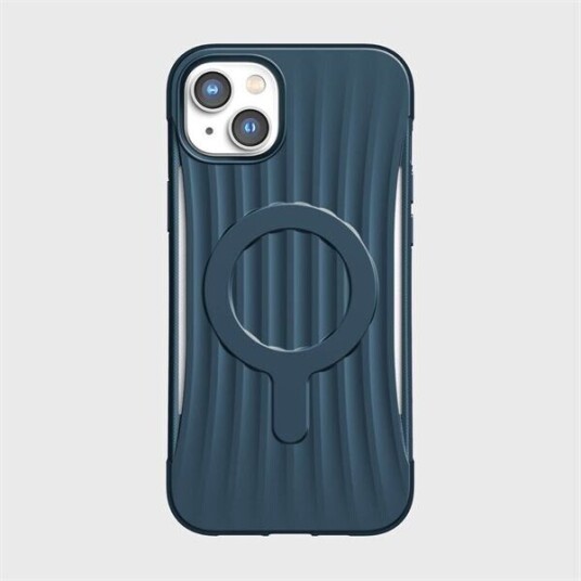 Raptic X-Doria Clutch Case For Iphone 14 Plus With Blue Magsafe Cover