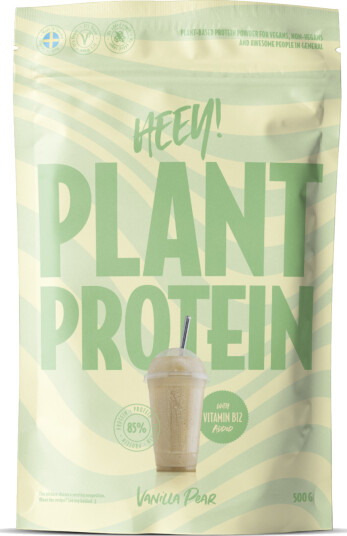 Heey! Vegan Plant Protein Vanilla Pear 500g Heey! Vegan Plant Protein Vanilla Pear 500g