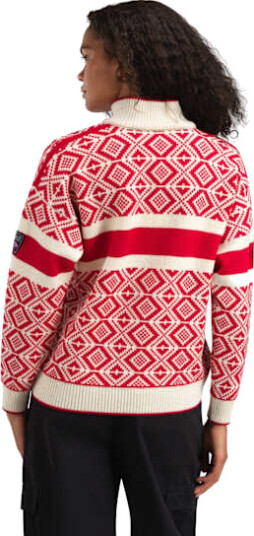 Dale Of Norway Cortina 2026 Fem. Sweater Raspberry Offwhite S