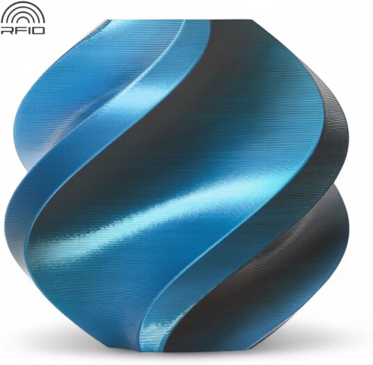 Bambu Lab Pla Silk Multi Color Phantom Blue Blue Black