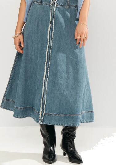 Nümph Nusandie Skirt   Blue   38