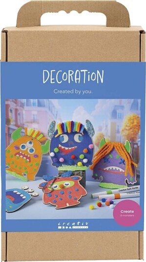 Creativ Company DIY-sett Monster Creativ Company DIY-sett Monster