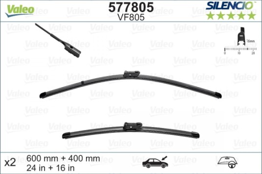 Viskerblad VALEO 577805
