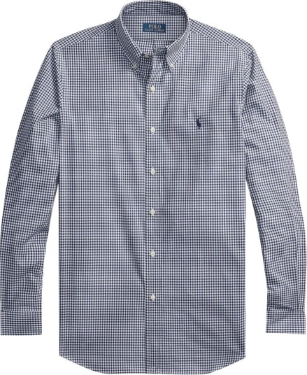 Polo Ralph Lauren 50/1 Bistrch Poplin Cubdppcs   Blue   S