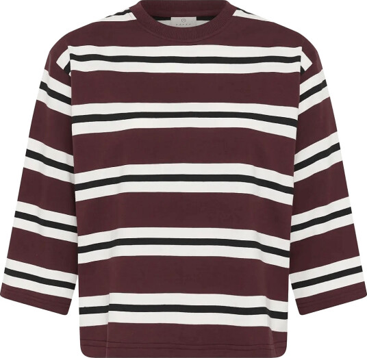 Kaffe Kawinny T Shirt   Burgundy   XL