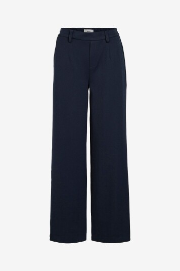 Object Bukser objLisa Wide Pant Blå