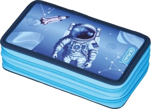 Herlitz Cosmic Explorer 23 Stykker Blå Mørkeblå Polyester Bilde 193 Mm 50 Mm