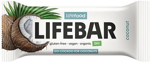 Lifefood LifeBar Coconut Øko 40 g Lifefood LifeBar Coconut Øko 40 g