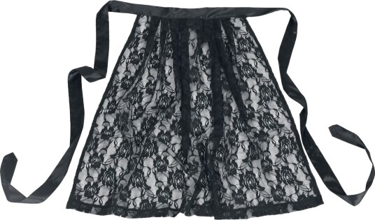 EMP Special Collection Middellangt skjørt Oktoberfest Lace apron S til XXL Damer svart